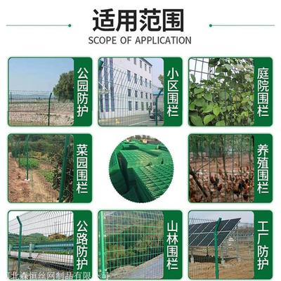 铁路带框围栏网