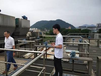 【暑期实践】农业与食品科学学院台州实践小分队实地考察污水处理厂