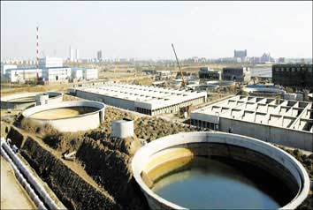 天津:咸阳路污水处理厂土建主体今完工(图)